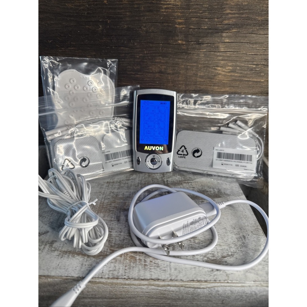 Auvon Dual Channel TENS Unit Muscle Stimulator 20 Modes | MSRP = $40‎